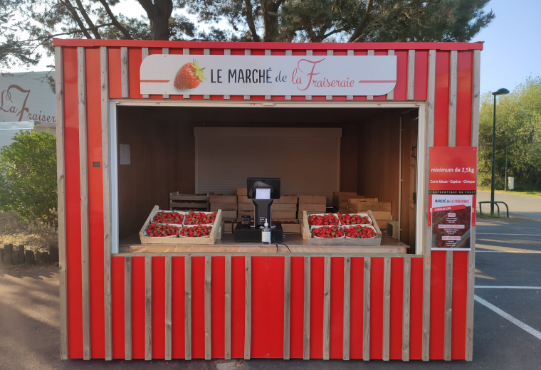 Réouverture des marchés de la Fraiseraie
